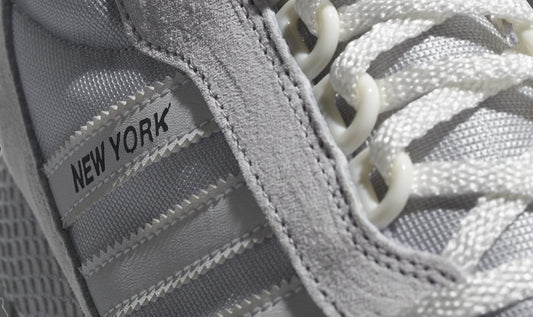 adidas new york trainer white grey
