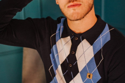 gabicci Vintage Argyle knitwear