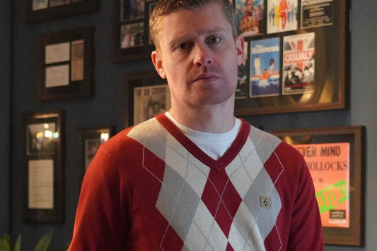 Gabicci Vintage Diamond Argyle Knitwear