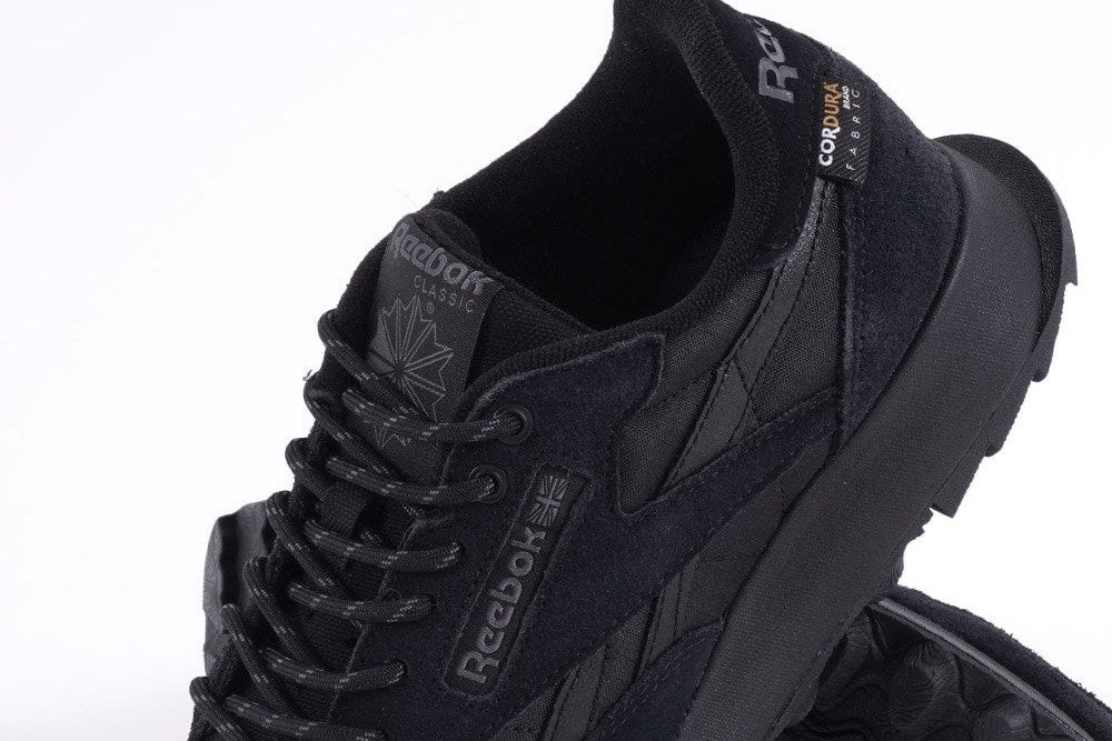 reebok classic cordura winterized trainer black