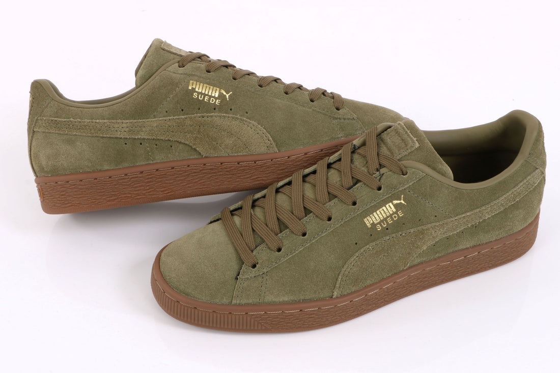 The PUMA Suede Trainer Gets Kitted Out In Khaki