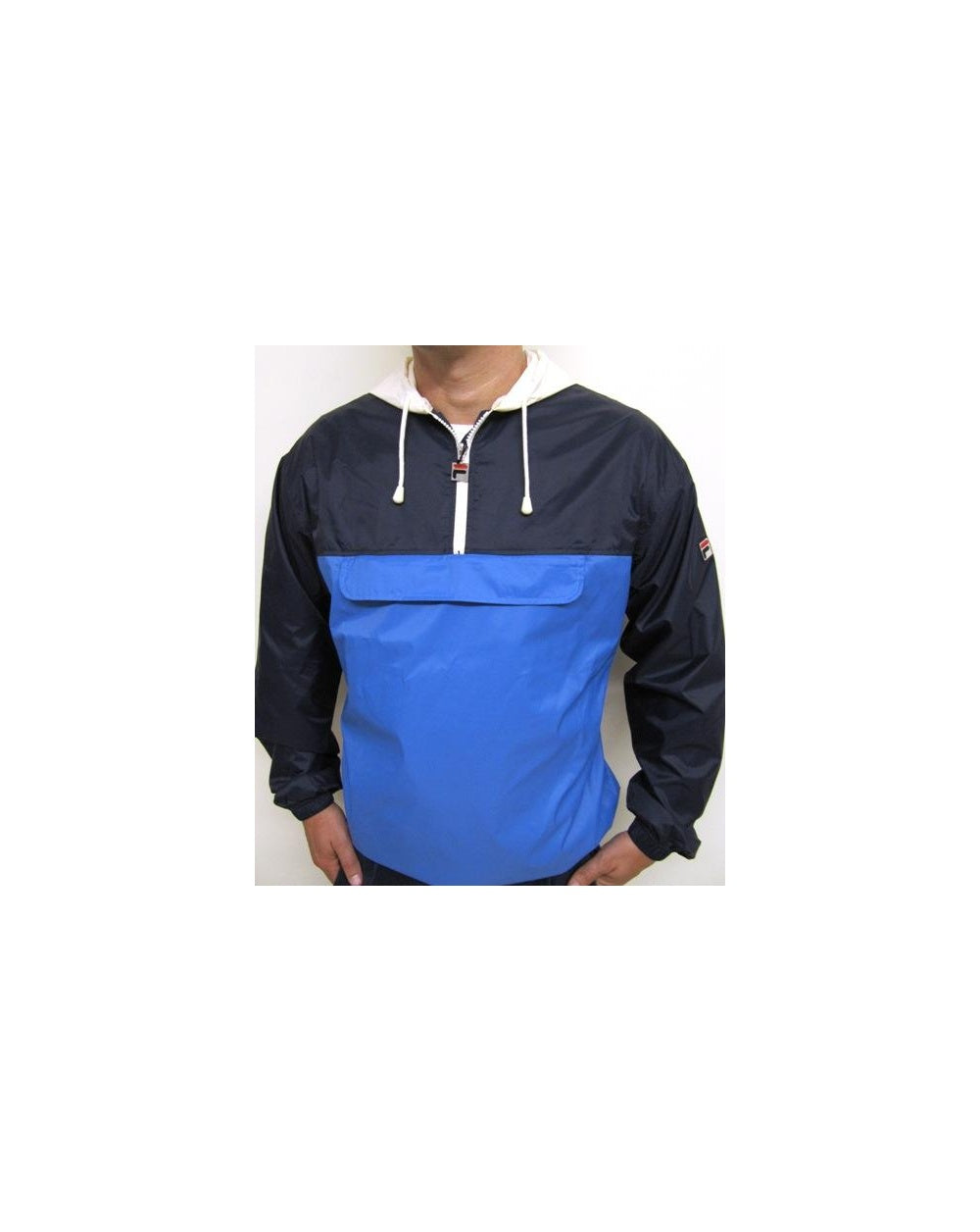 Fila Vintage Macker Cagoule Jacke Marine/Königsblau