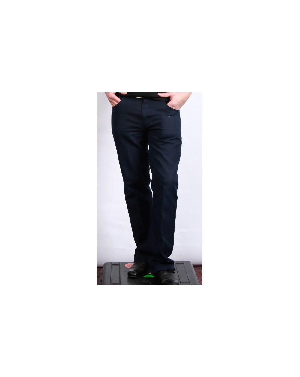 Farah Casual Mills Hose Marineblau 
