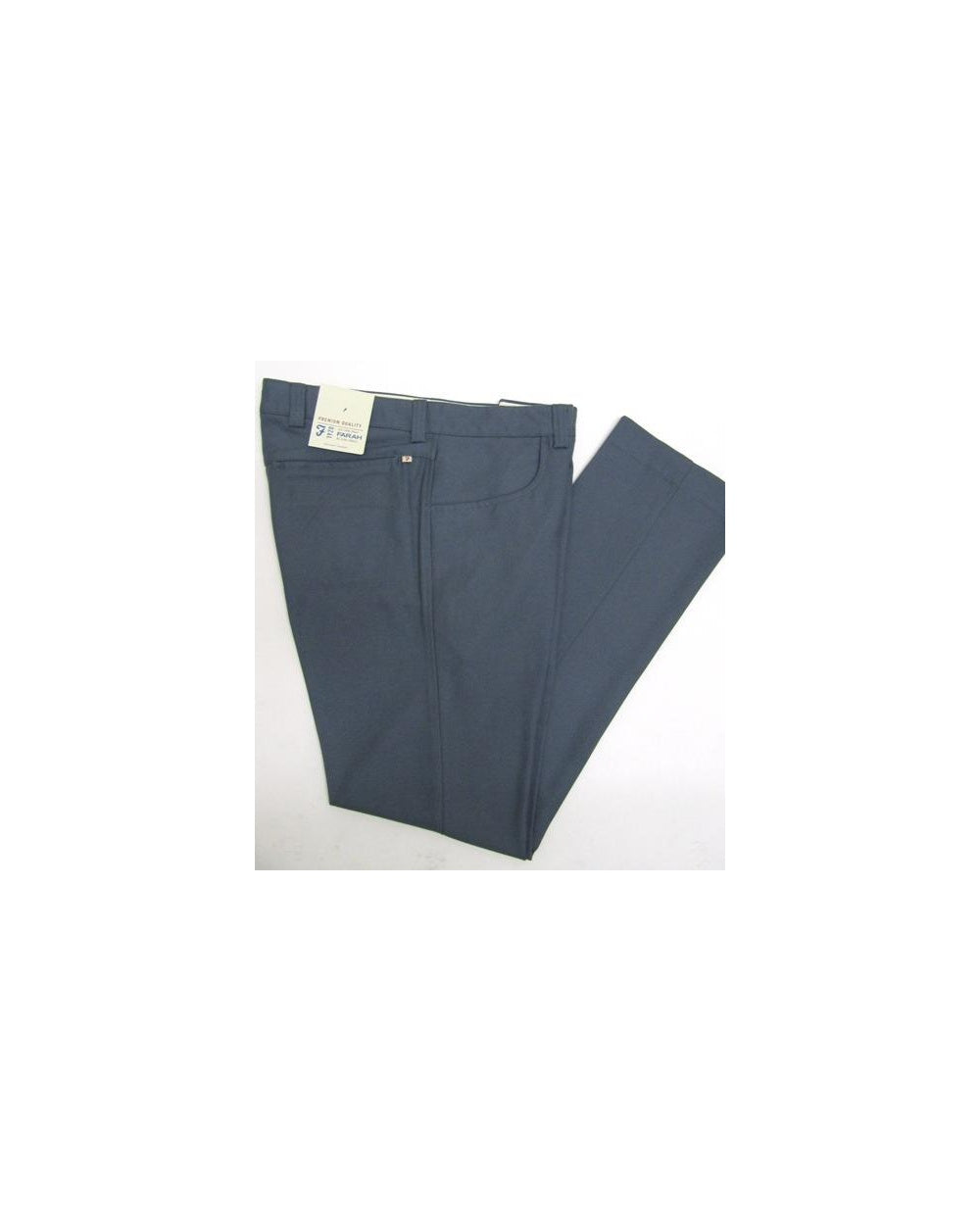 Farah Casual Mills Hose Schiefergrau
