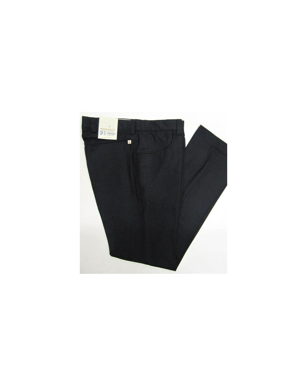 Farah Casual Mills Hose Schwarz