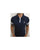 Fila Vintage 4 Stripe Polo Shirt Navy/White
