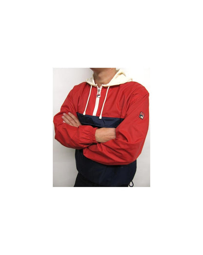 Fila Vintage Macker Cagoule Jacke Marine/Rot