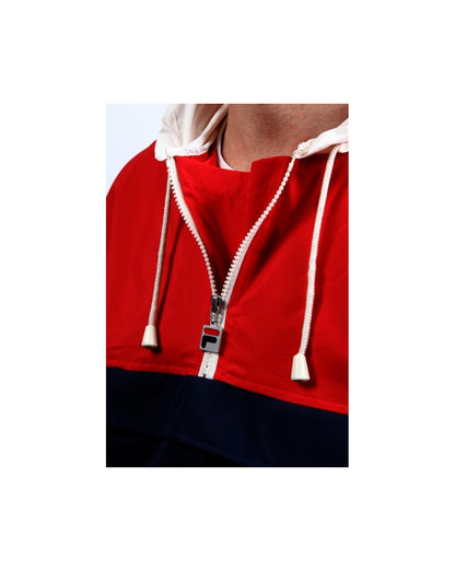 Fila Vintage Macker Cagoule Jacke Marine/Rot