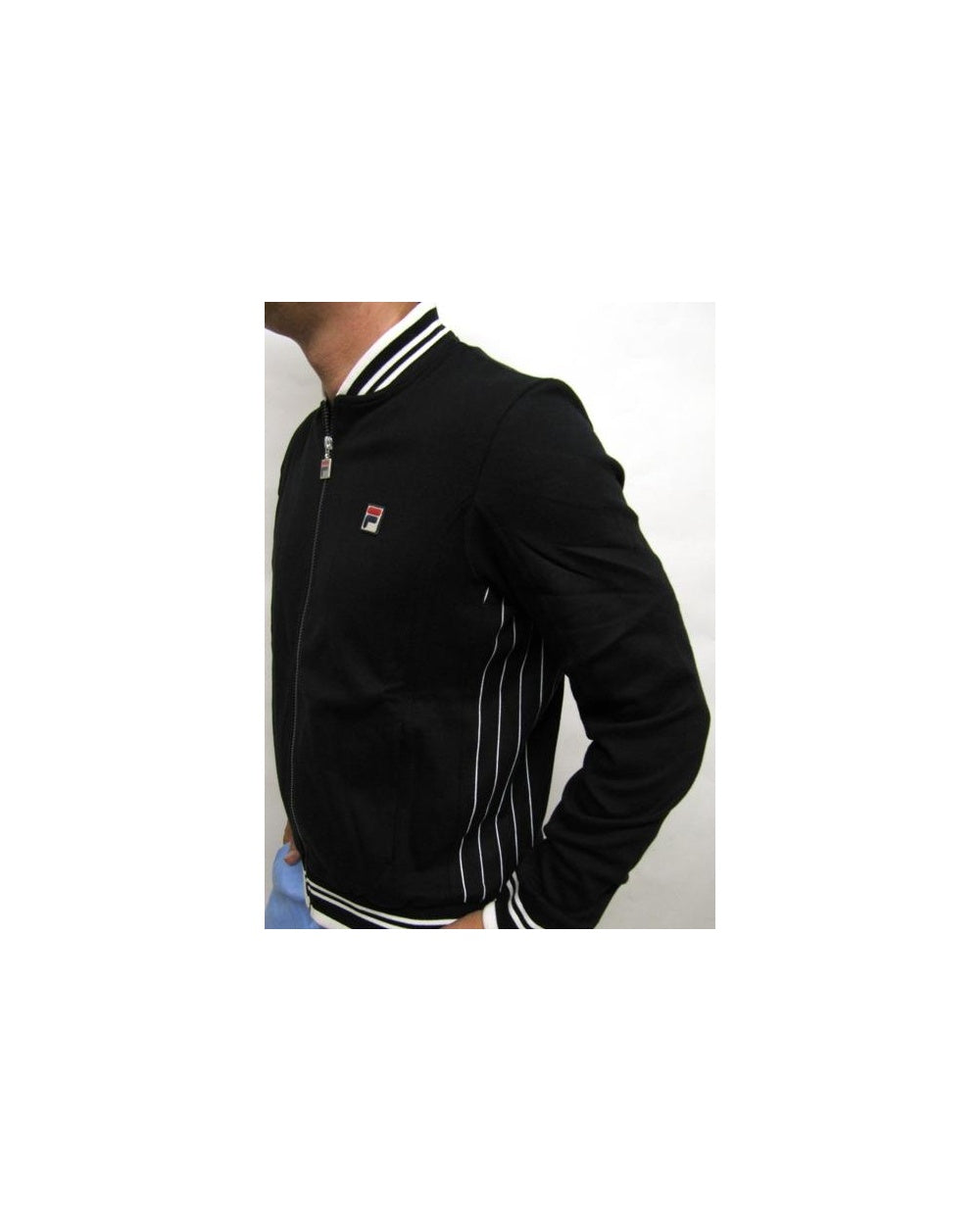 Fila Vintage Mk1 Settanta Trainingsjacke Schwarz