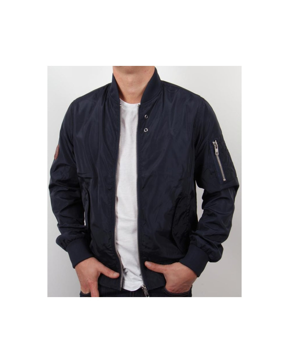 Bellfield Bomber Jacket Navy