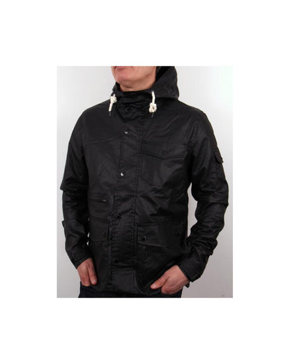 Bellfield Farlham Kapuzenjacke Schwarz