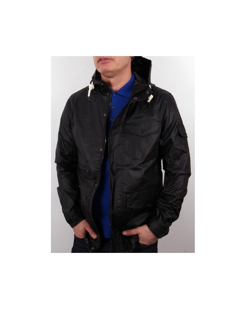 Bellfield Farlham Kapuzenjacke Schwarz