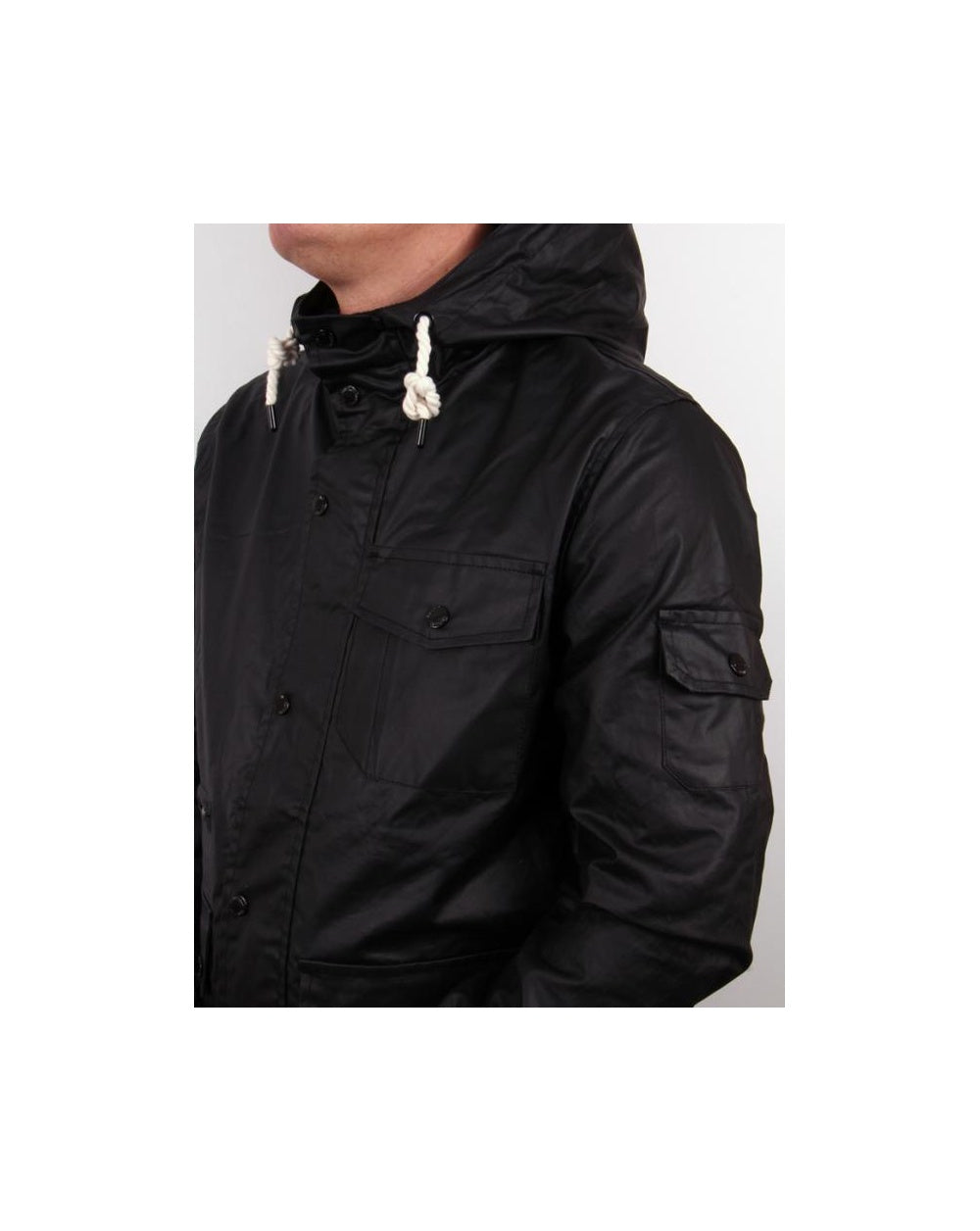 Bellfield Farlham Kapuzenjacke Schwarz