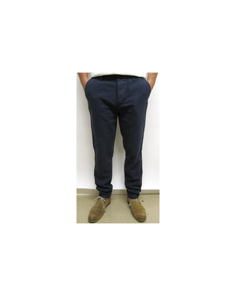 Farah Wellman Two Tone Trousers Navy