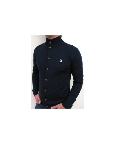 Fila Vintage Matterhorn Funnel Neck Knit Navy