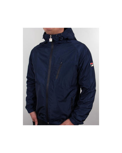 Fila Vintage Micca Kapuzenjacke Marineblau 