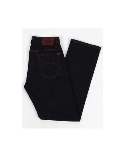 Pretty Green – Regular-Jeans mit geradem Bein in dunkler Waschung