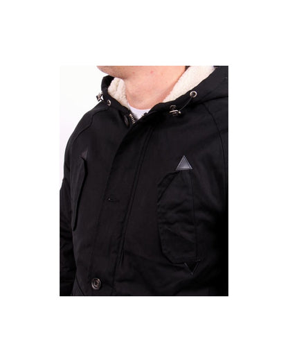 Bellfield Artis Parka Jacke Schwarz
