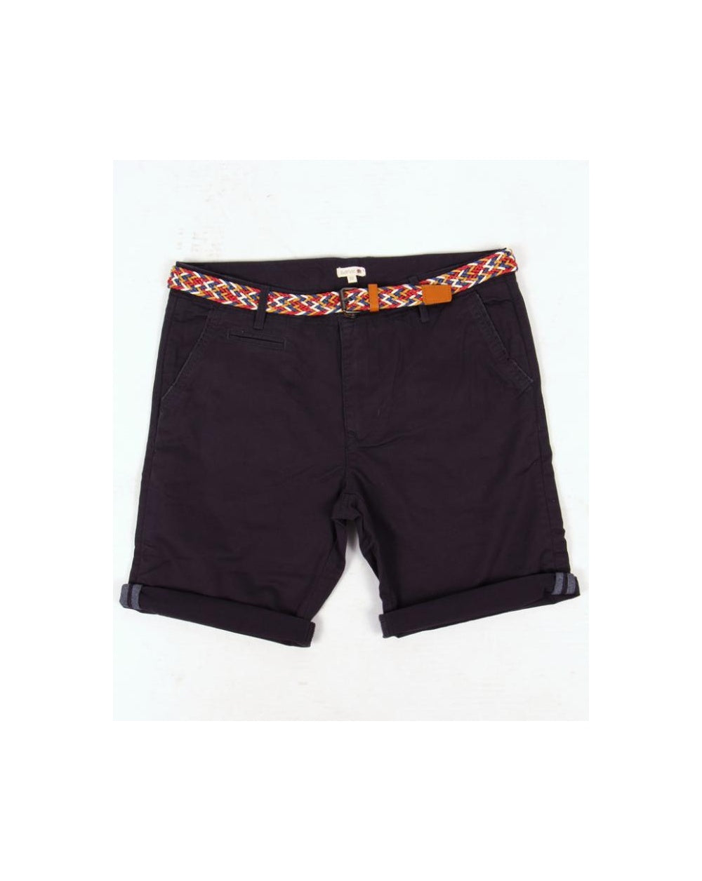 Bellfield Hemmingway Chino-Shorts, Marineblau