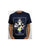 Minty Stone Roses T-shirt Navy
