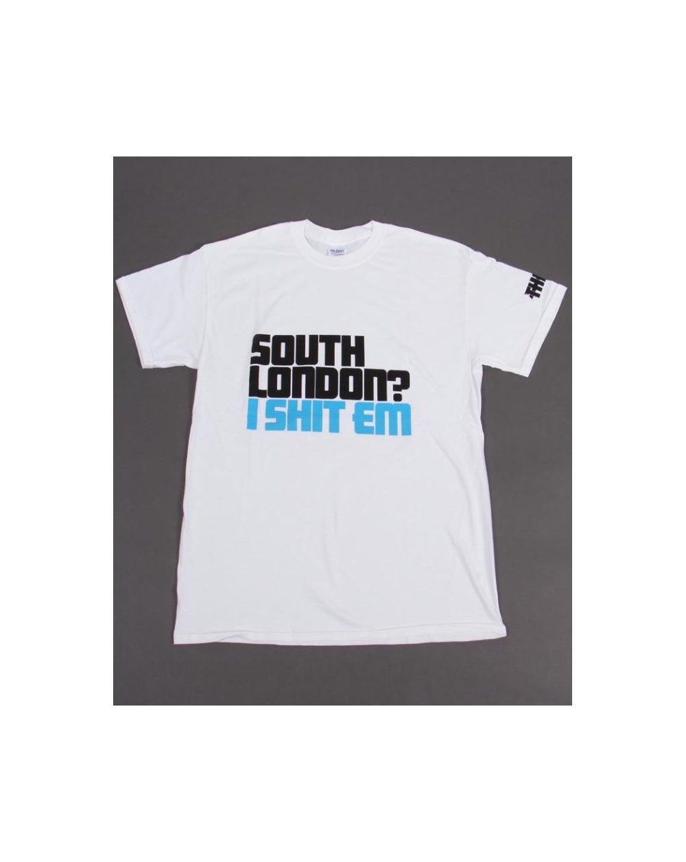 80er Casual Classics South London I Shit Em T-Shirt Weiß