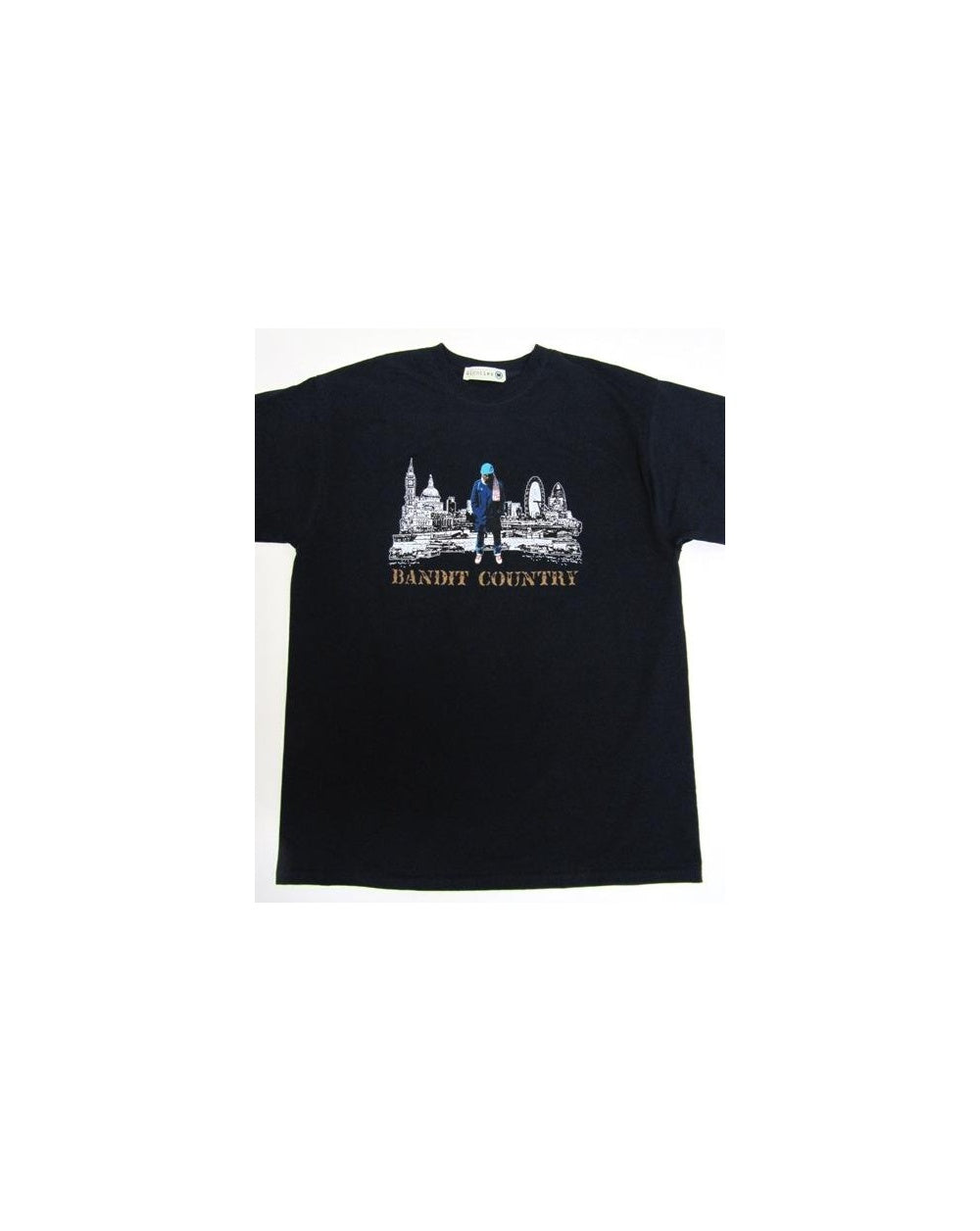80s Casuals Bandit Country T-Shirt Marineblau