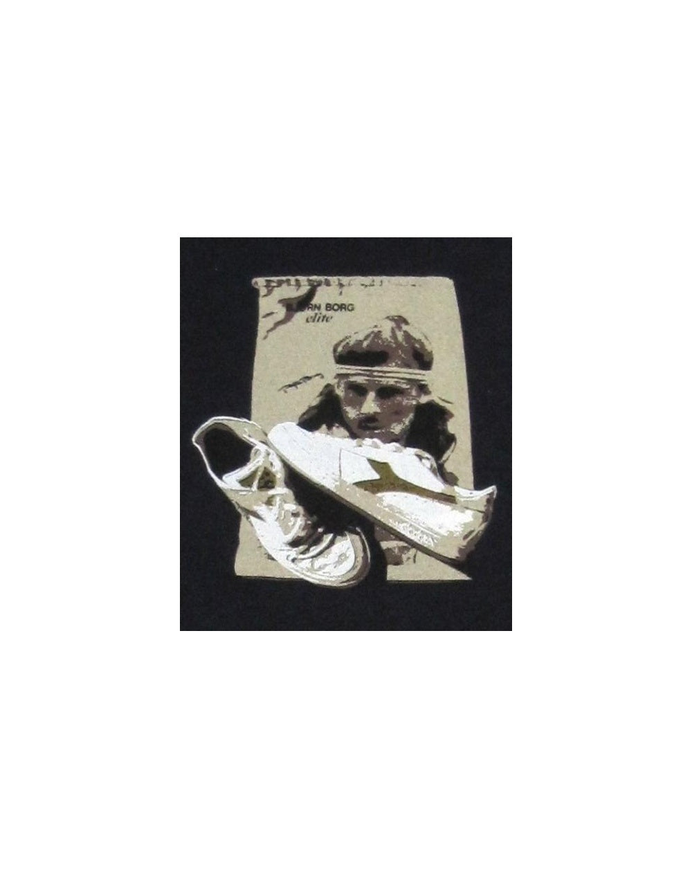 80s Casuals Borg Elite T-Shirt Dunkelmarine