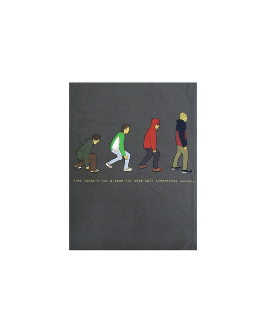 80s Casuals Eighties Evolution T-Shirt Anthrazit