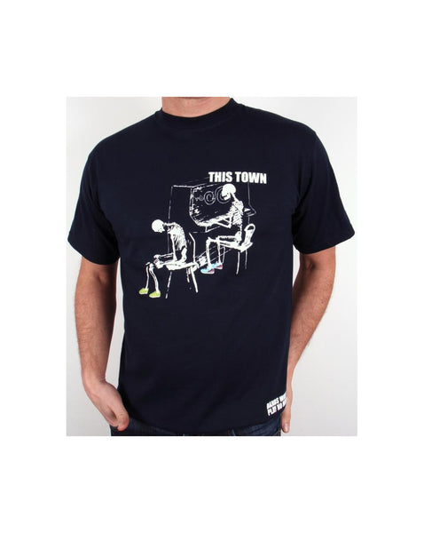 80s Casuals Ghost Town T-shirt Navy