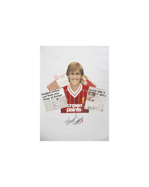 80s Casuals King Kenny Dalglish T-shirt White