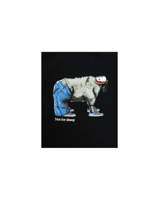 80s Casuals Stepping Stone Not For Sheep T-Shirt Marineblau