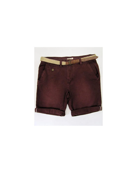 Bellfield Chino Shorts Wine