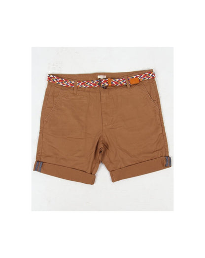 Bellfield Hemmingway Chino-Shorts in Hellbraun