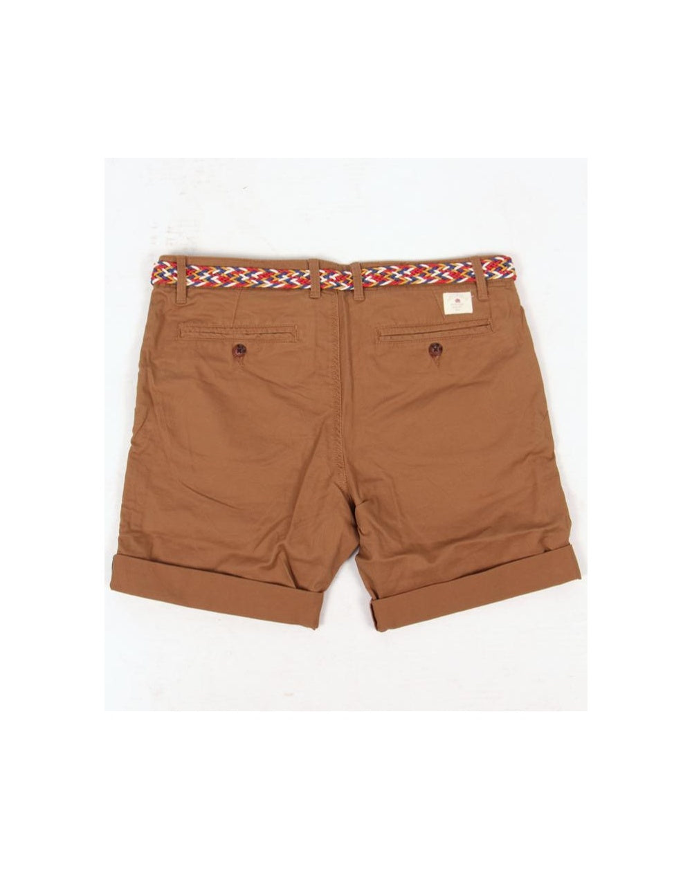 Bellfield Hemmingway Chino-Shorts in Hellbraun