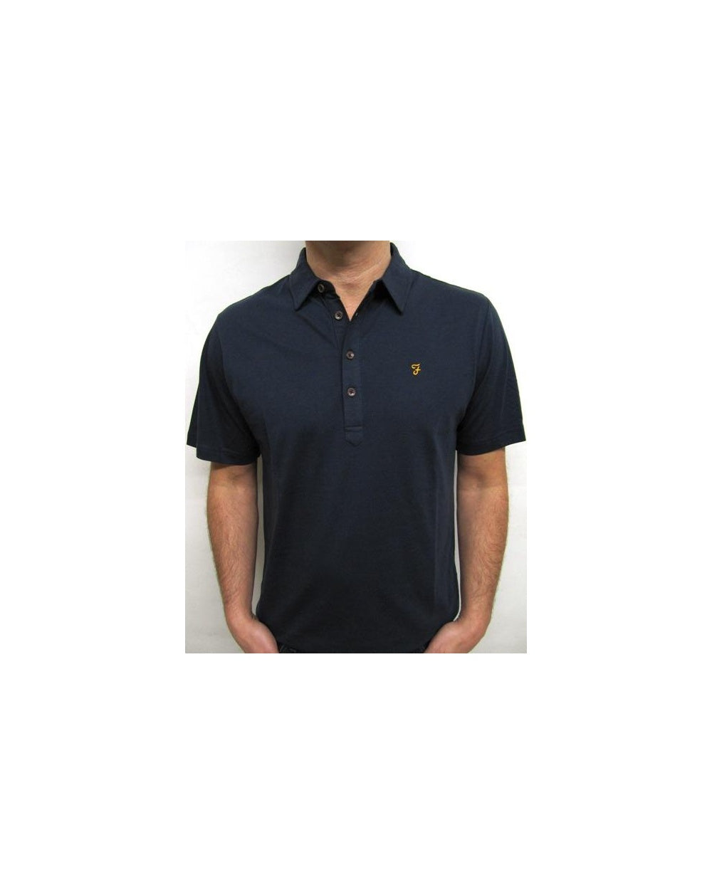 Farah Samuel Poloshirt, Marineblau