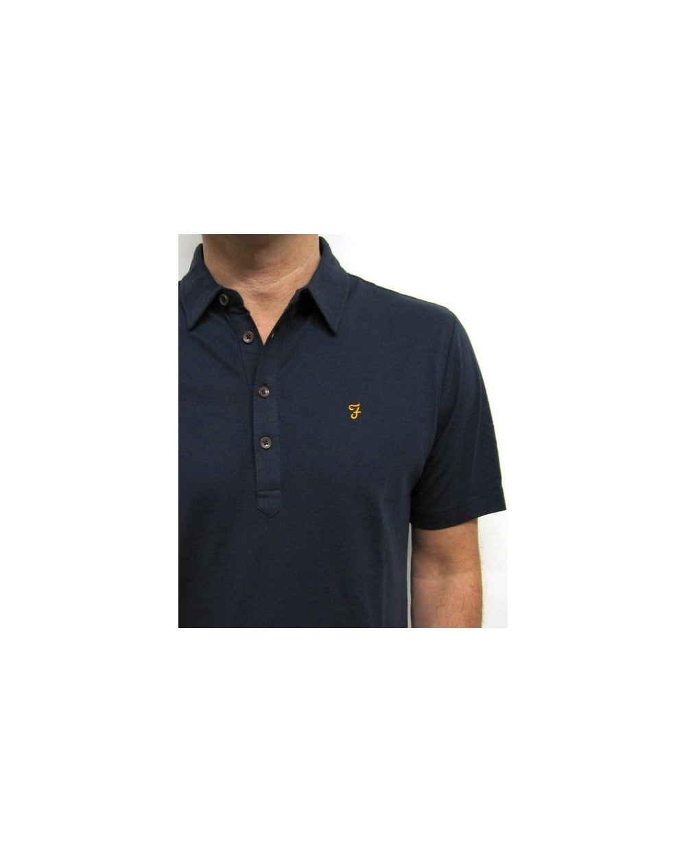 Farah Samuel Poloshirt, Marineblau
