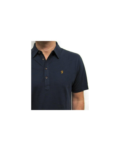 Farah Samuel Poloshirt, Marineblau