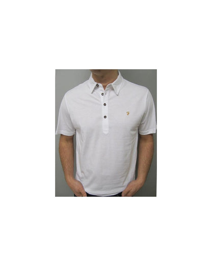 Farah Samuel Poloshirt Weiß