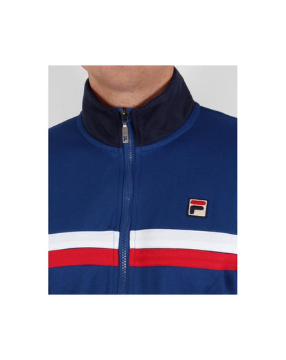 Fila Vintage Bowbreaker 2 Track Top Italia Blau/Rot/Weiß 