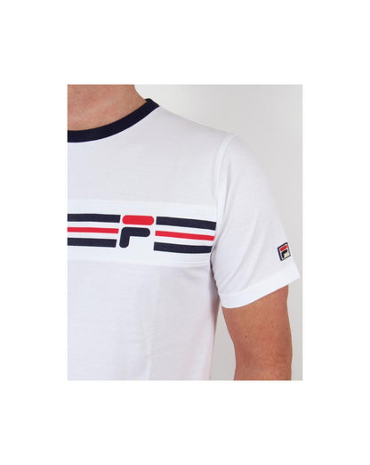Fila Vintage Headband Stripe T-Shirt Weiß 
