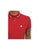 Pretty Green Tipped Polo Shirt Red