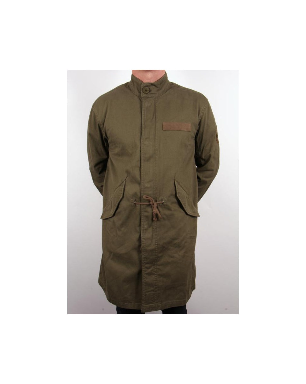Pretty Green Deansgate Parka Khakigrün