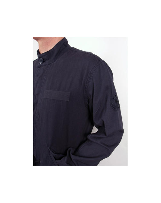 Pretty Green Pretty Green Deansgate Parka Marineblau