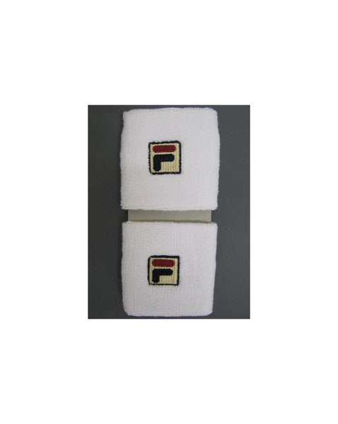 Fila Vintage Sweatband Double Pack White