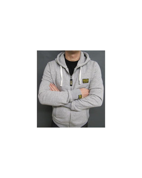 Street Sounds Zip Through Hoodie Grey