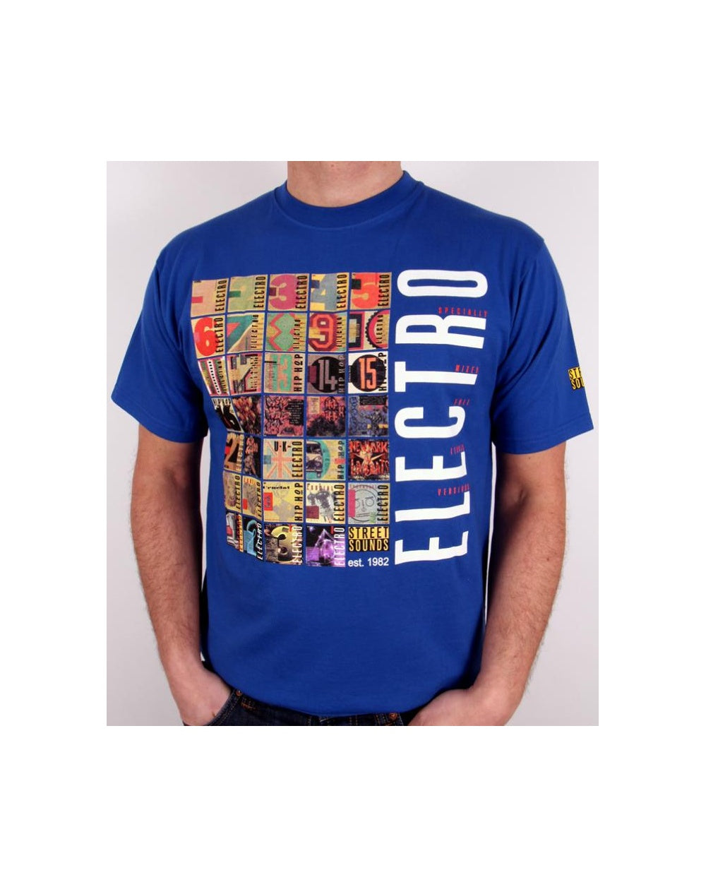 Street Sounds Electro T-Shirt Königsblau