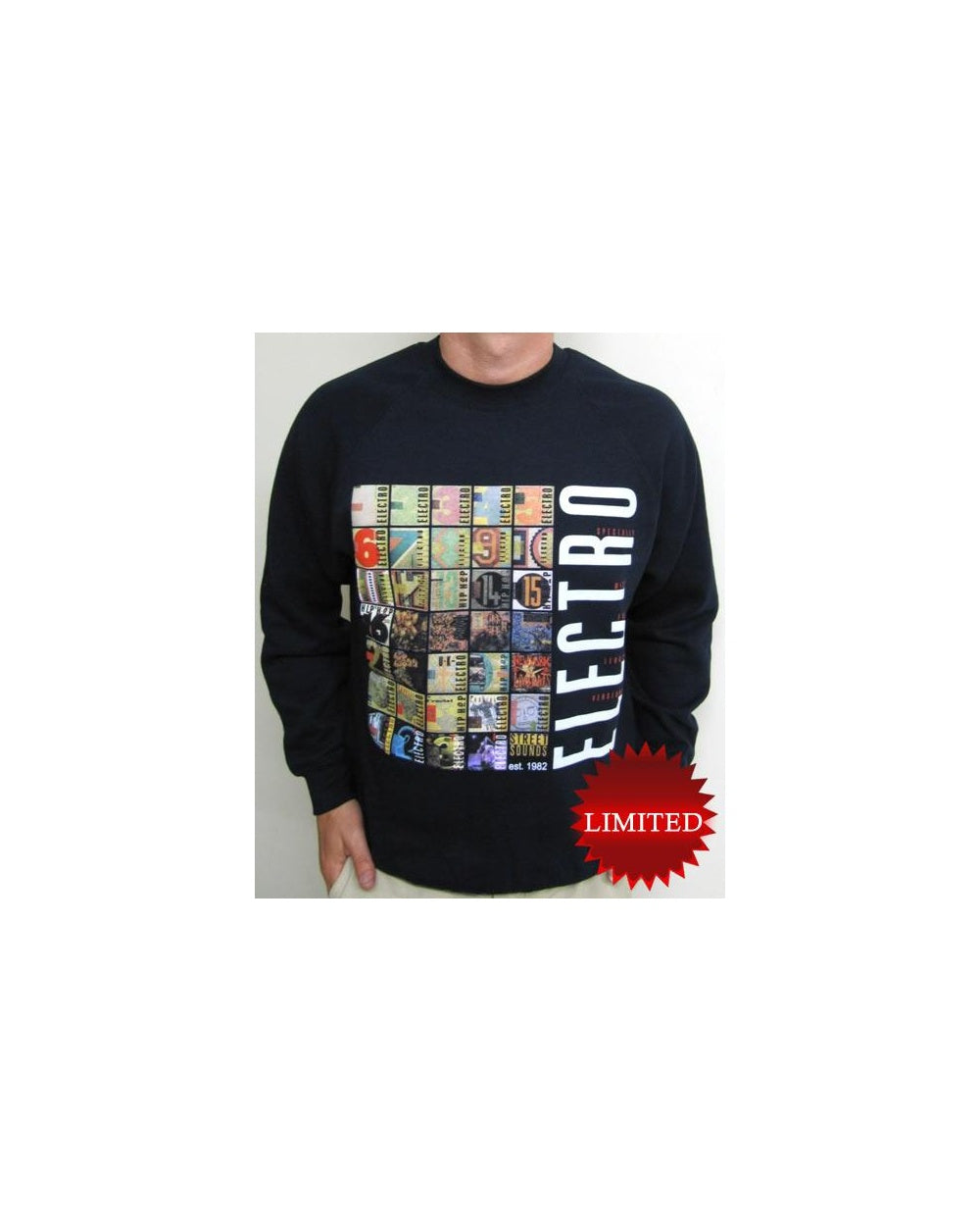Street Sounds Electro Sweatshirt Marineblau