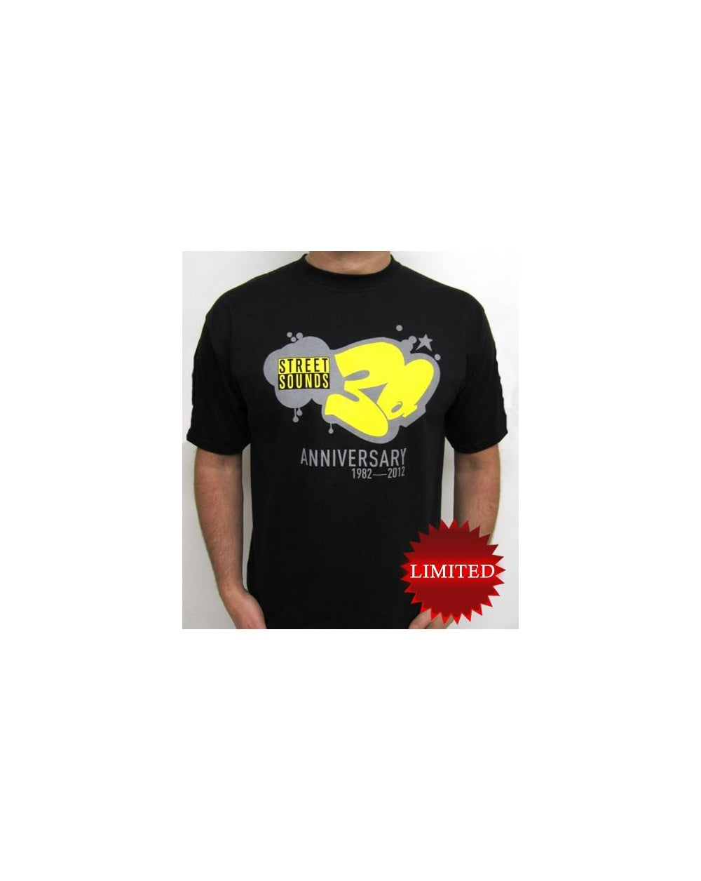 Street Sounds 30. Jubiläums-T-Shirt Schwarz