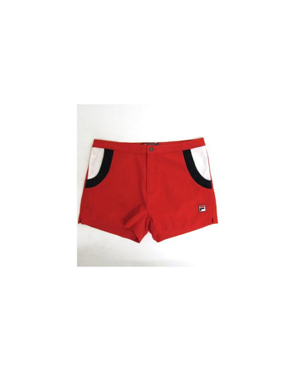 Fila Vintage Valcroz Shorts Rot/Marineblau/Weiß