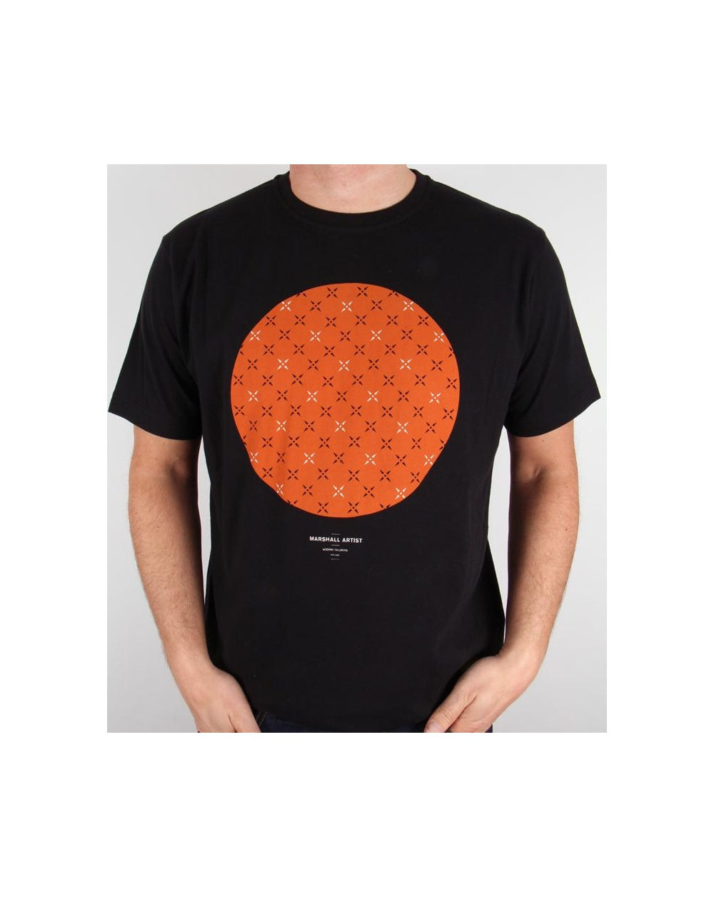 Marshall Artist Cross Hair Micro Dot T-Shirt Schwarz